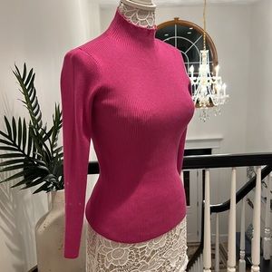 Pink long sleeve top